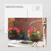 Heidelberg Outdoor Sink Postkarte (Vorne/Hinten)