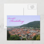 Heidelberg Postcard Postkarte (Vorne/Hinten)