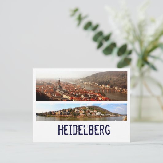 Heidelberg Postkarte (Stehend Vorderseite)