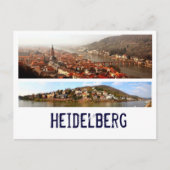 Heidelberg Postkarte (Vorderseite)
