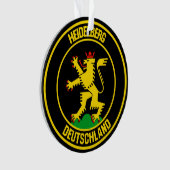 Heidelberg RundEmblem Ornament (Vorderseite)