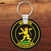 Heidelberg RundEmblem Schlüsselanhänger (Vorderseite)