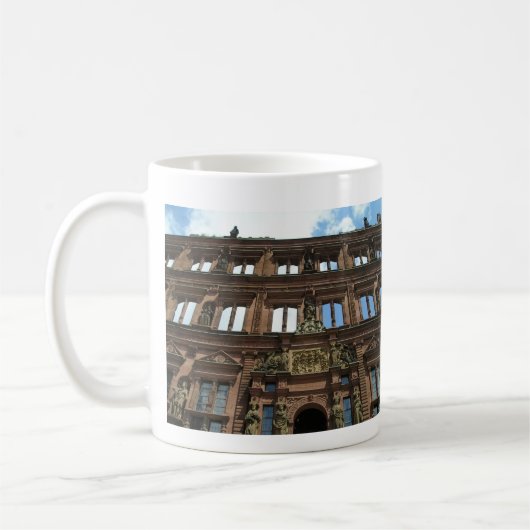 Heidelberg-Schloss-Kaffee-Tasse Kaffeetasse (Links)
