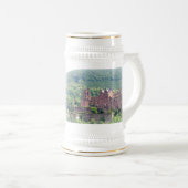 Heidelberg-Schloss - Stein Bierglas (VorderseiteRechts)