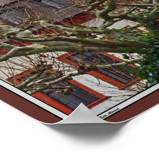 Heidelberg - Schloss von unten Poster (Ecke)