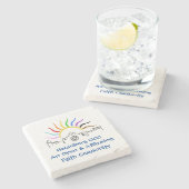 Heidelberg Stone Untersetzer (Seitenansicht)