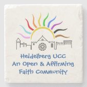 Heidelberg Stone Untersetzer (Vorderseite)