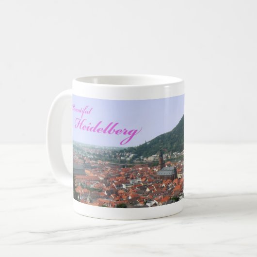 Heidelberg-Tasse Kaffeetasse (Vorderseite Links)