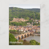 Heidelberger Ansicht Postkarte (Vorderseite)
