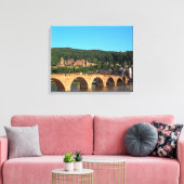 Heidelberger Burg Leinwanddruck (Insitu (Wohnzimmer))