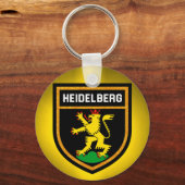 Heidelberger Flagge Schlüsselanhänger (Vorderseite)