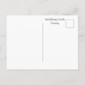 Heidelberger Schloss Frühling | Romantisches Deuts Postkarte (Rückseite)