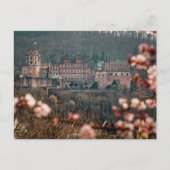 Heidelberger Schloss Frühling | Romantisches Deuts Postkarte (Vorderseite)