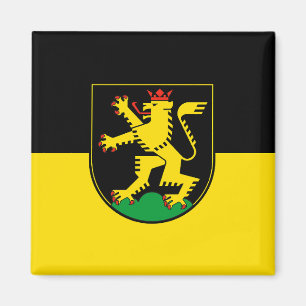 Heidelberger Stadtflagge Deutschland Symbol Magnet