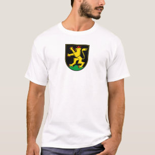 Heidelberger Stadtflagge Emblem Deutschland Symbol T-Shirt