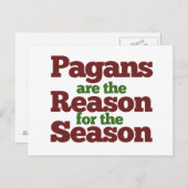 Heiden Ferienzeit Spaß Feiertagspostkarte (Vorne/Hinten)