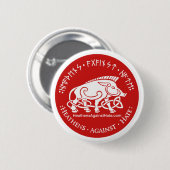 Heiden gegen Hass Button (Vorne & Hinten)