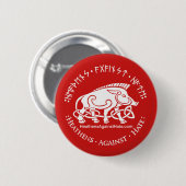 Heiden gegen Hass Button (Vorne & Hinten)