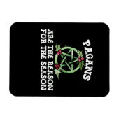 Heiden sind der Grund für die Saison Magnet (Horizontal)