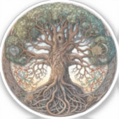 Heidenbaum Aufkleber (Vorderseite)