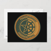 Heidenbuddhist Postkarte (Vorne/Hinten)