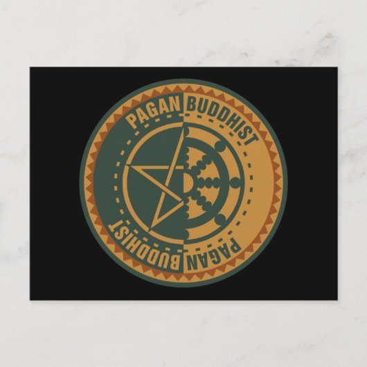 Heidenbuddhist Postkarte (Vorderseite)