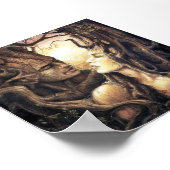 Heidengott und Göttin des Waldes Poster (Ecke)