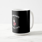 Heidenrauschen von Furzen Boston Terrier Kaffeetasse (VorderseiteRechts)