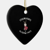 Heidenrauschen von Furzen Boston Terrier Keramik Ornament (Rechts)