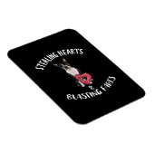 Heidenrauschen von Furzen Boston Terrier Magnet (Rechte Seite)