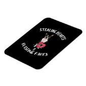 Heidenrauschen von Furzen Boston Terrier Magnet (Linke Seite)