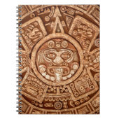 Heidenschmuck eines Stammes Maya-Textur Notizblock (Vorderseite)