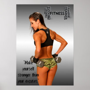 Heideprescott-Fitnessdrucke Poster