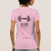 Heideprescott-Fitnesskleid T-Shirt (Rückseite)