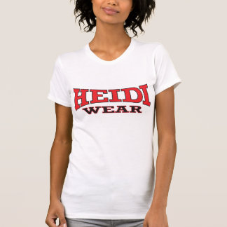 Heidi-Abnutzung T-Shirt