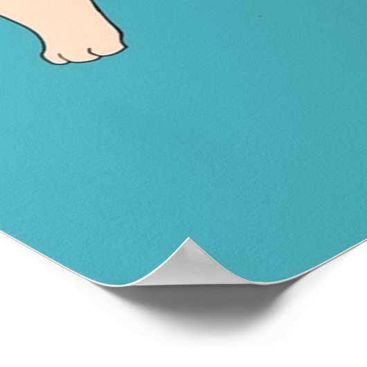 Heidi das Mädchen aus den Alpen Poster (Ecke)