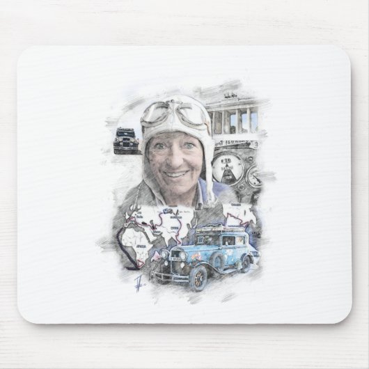 Heidi Hetzer Mousepad (Vorne)