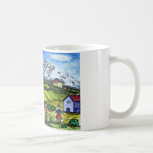 Heidi-Land Kaffeetasse (Rechts)