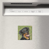 Heidi Niedlich Rottweiler Magnet (In Situ (Geschirrspüler))