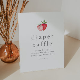 HEIDI Pink Berry Sweet Baby Dusche Windelwanne Win Sockelschild