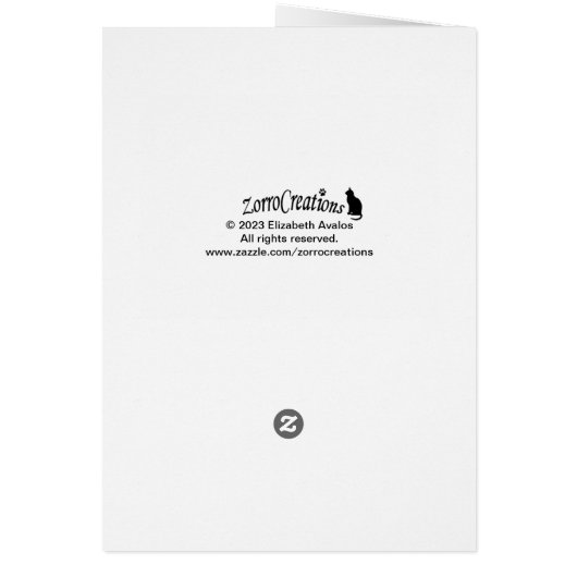 Heidi Rottweiler Blank Greeting Card (Hinten)