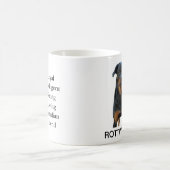 Heidi Rottweiler Tasse (Mittel)