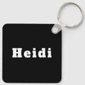Heidi Schlüsselanhänger (Rückseite)