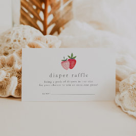 HEIDI Strawberry Girl Duschkabine Windelwanne Begleitkarte