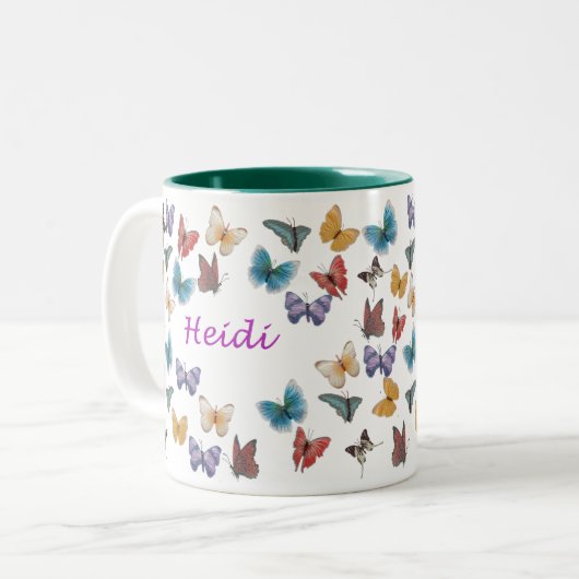 Heidi Zweifarbige Tasse (Vorderseite Links)