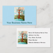 Heidnische Dryad-Baum-Göttin Wiccan Natur-Kunst Visitenkarte (Vorne/Hinten)