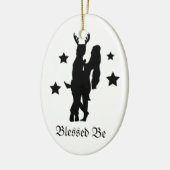 Heidnische Gott-und Göttin-Verzierung Keramikornament (Links)