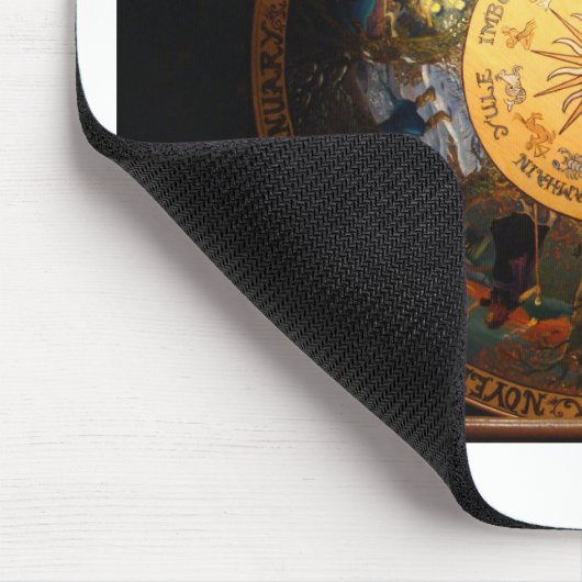 HEIDNISCHE JAHRESZEITEN MOUSEPAD (Ecke)