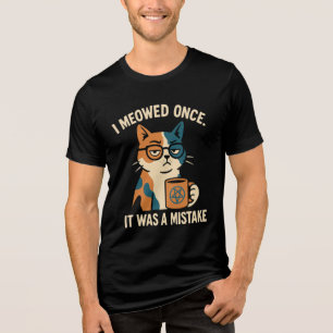 heidnische Katze Tri-Blend-Shirt Tri-Blend Shirt