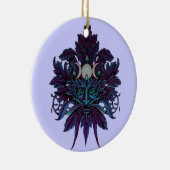 Heidnischer Mitarbeiter-Dreiergruppen-Mond Wiccan Keramik Ornament (Rechts)